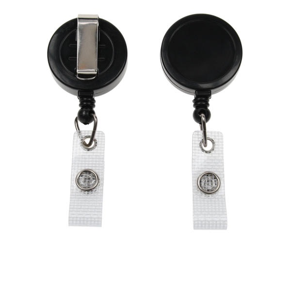 Bilde av Black badge reel with belt clip and strap. 60270176 (DE,SE,NO,FI,RO,PL)