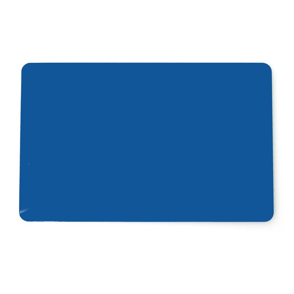 Bilde av Blank blue cards - CR80 (BLUE CORE). 70102035 (DE,SE,NO,FI,RO,PL)